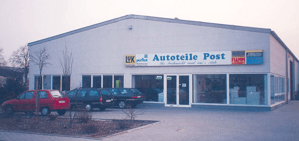 Autoteile Post erhöht die Lagerkapazität zum ersten Mal im Jahr 1991