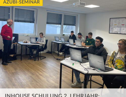 Inhouse-Schulung unserer Auszubildenden